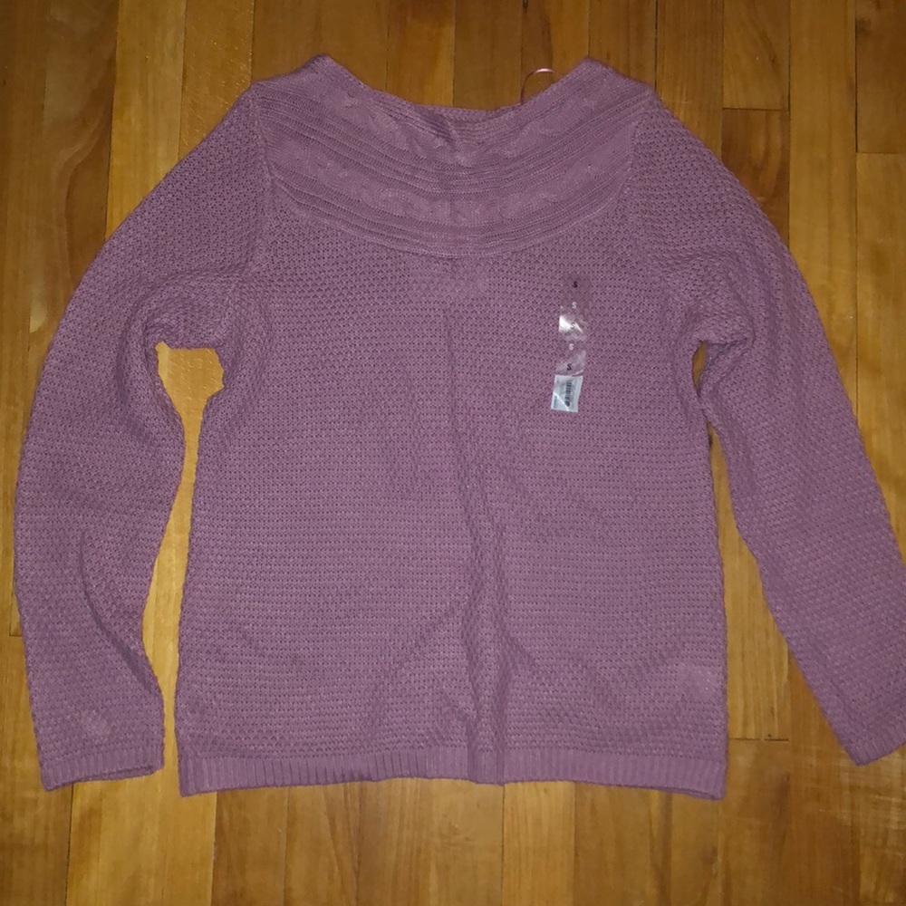 Croft&Barrow lavender sweater